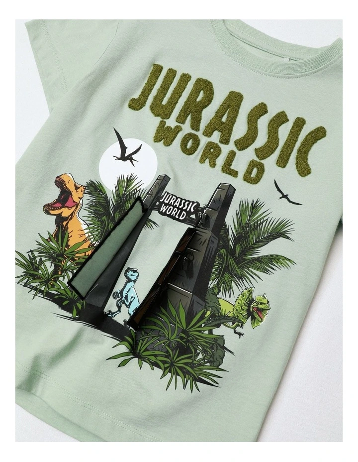 Jurassic World Interactive T/Shirt in Seafoam image 3