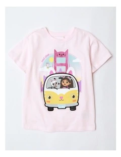 Gabby's Dollhouse Interactive T-Shirt in Light Pink