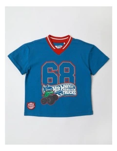 Hot Wheels T/Shirt in Bright Blue