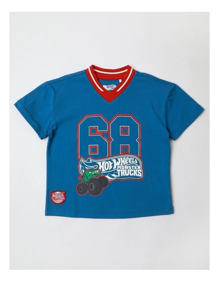 Hot Wheels T/Shirt in Bright Blue image 1