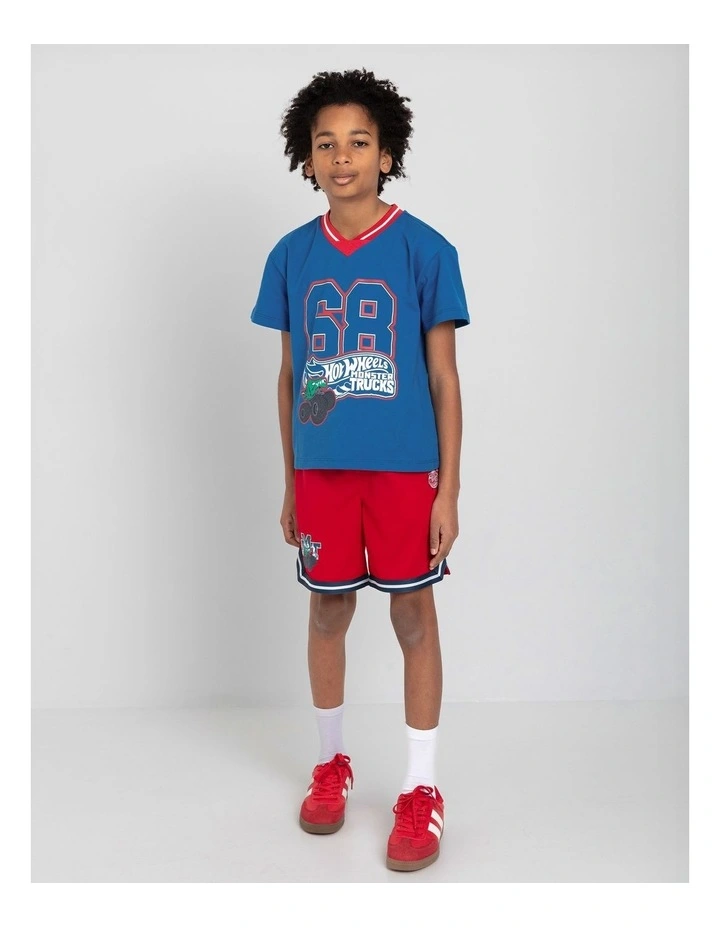 Hot Wheels T/Shirt in Bright Blue image 2