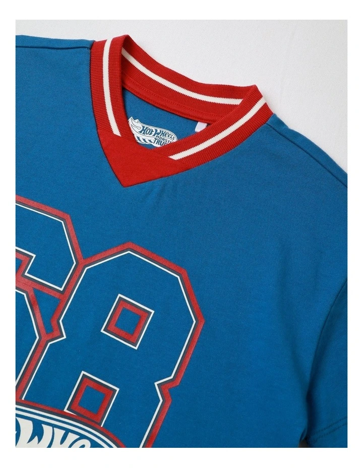 Hot Wheels T/Shirt in Bright Blue image 5