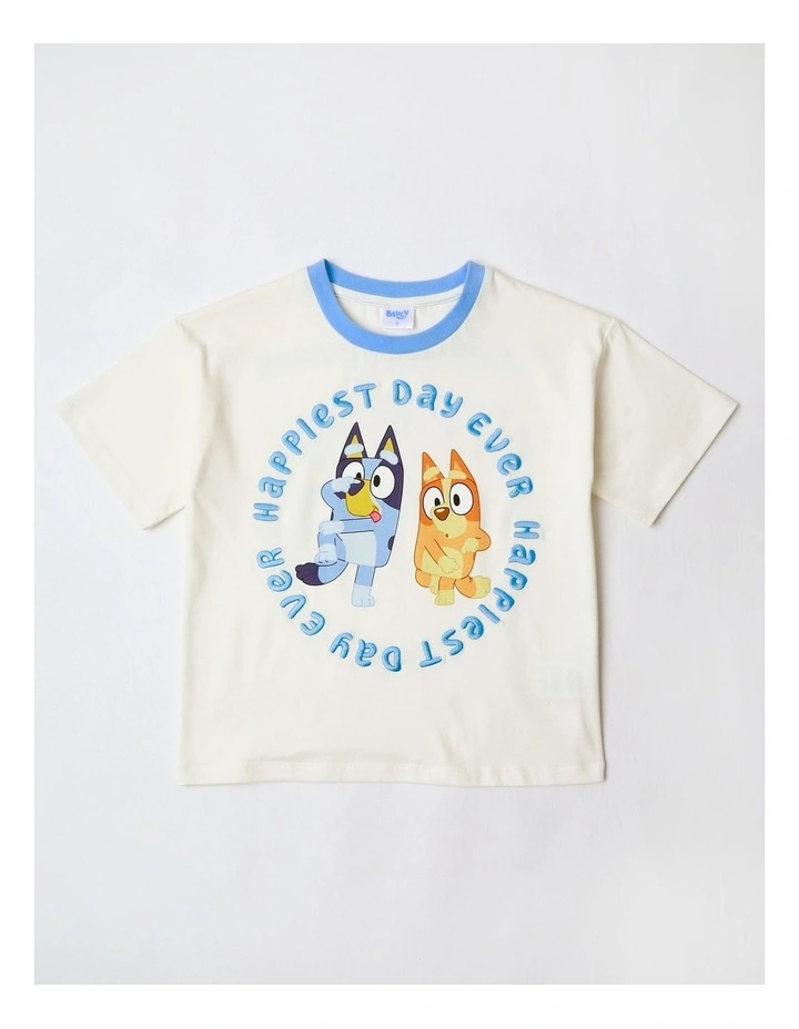 Bluey Friends T-Shirt White image 1