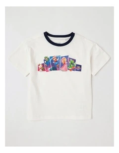 Movie Character T-shirt in White