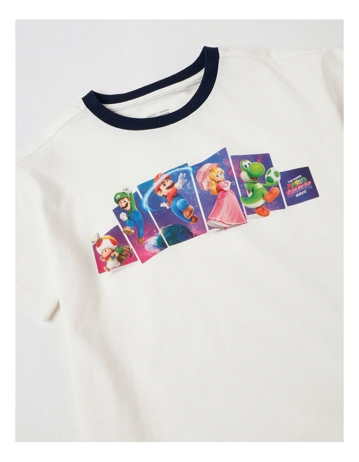 Movie Character T-shirt in White image 3