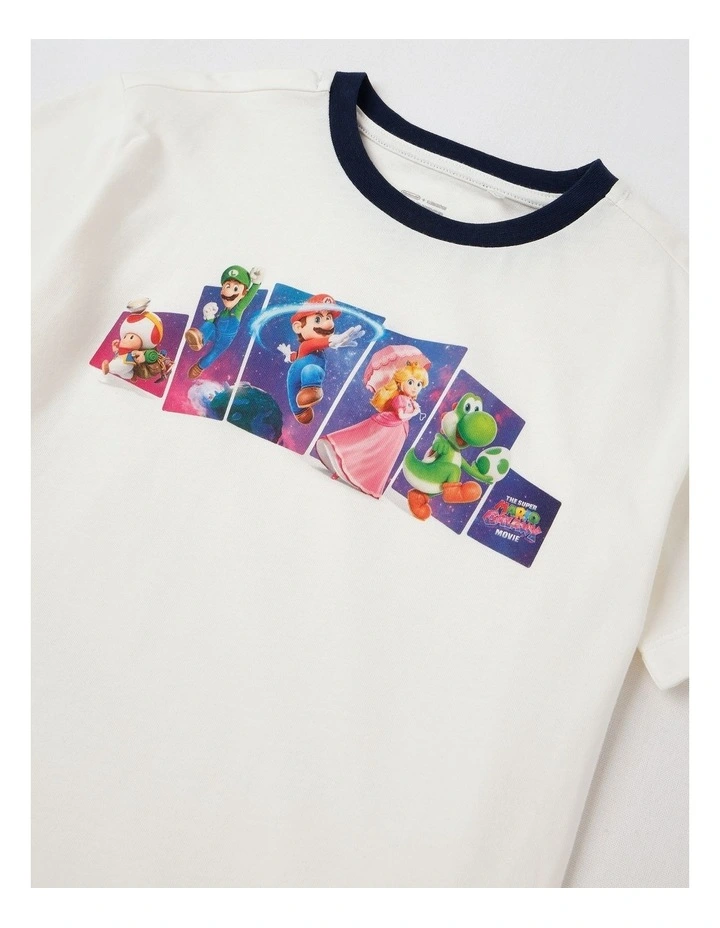 Movie Character T-shirt in White image 4