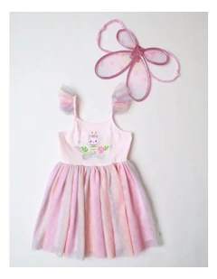 Gabby'S Dollhouse Kitty Fairy Dress in Light Pink