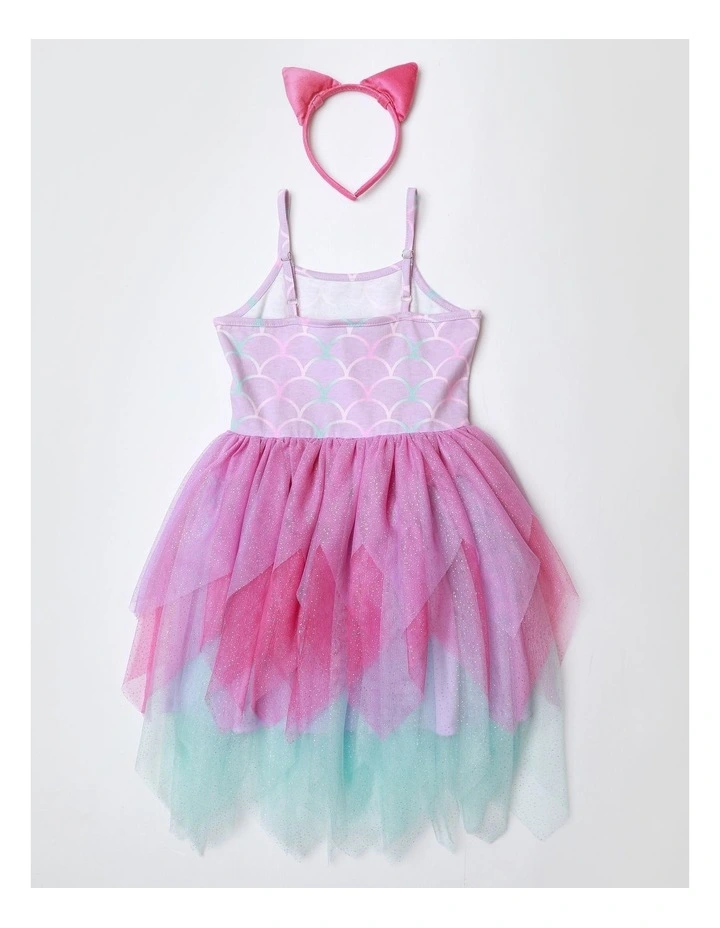 Gabby's Dollhouse Mercat Tulle Party Dress in Light Purple image 5