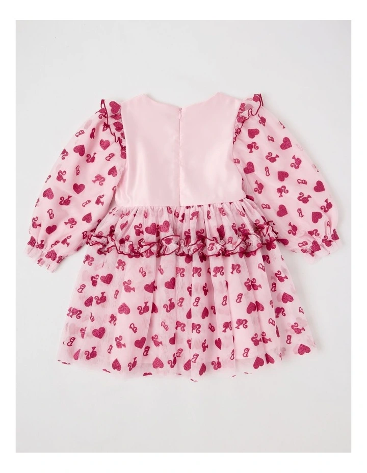Barbie Tulle Dress in Pink image 2