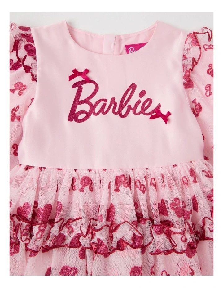 Barbie Tulle Dress in Pink image 3