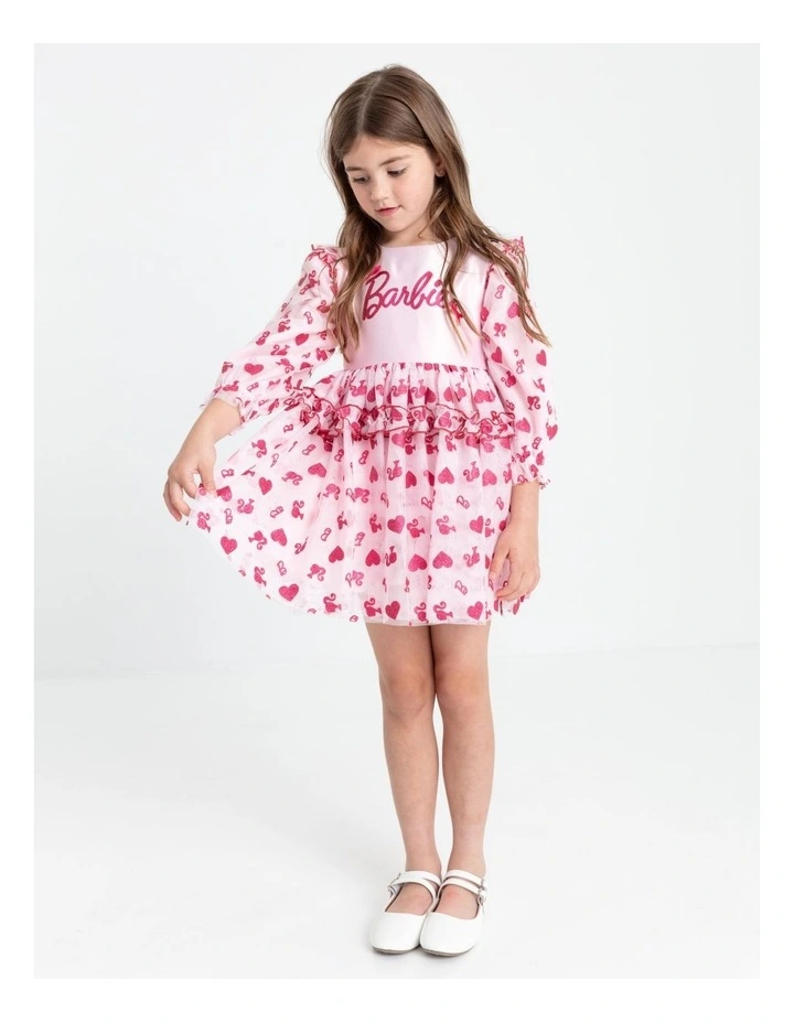 Barbie Tulle Dress in Pink image 4