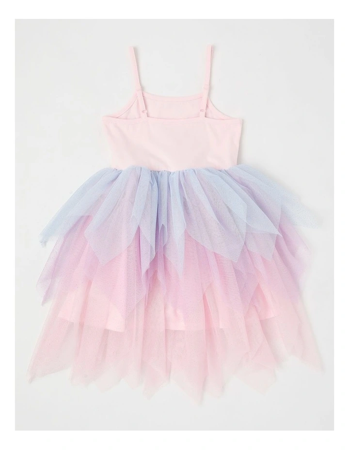 Paw Petrol Ombre Tulle Dress in Pearl image 2