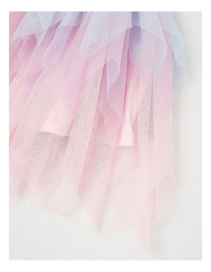 Paw Petrol Ombre Tulle Dress in Pearl image 4
