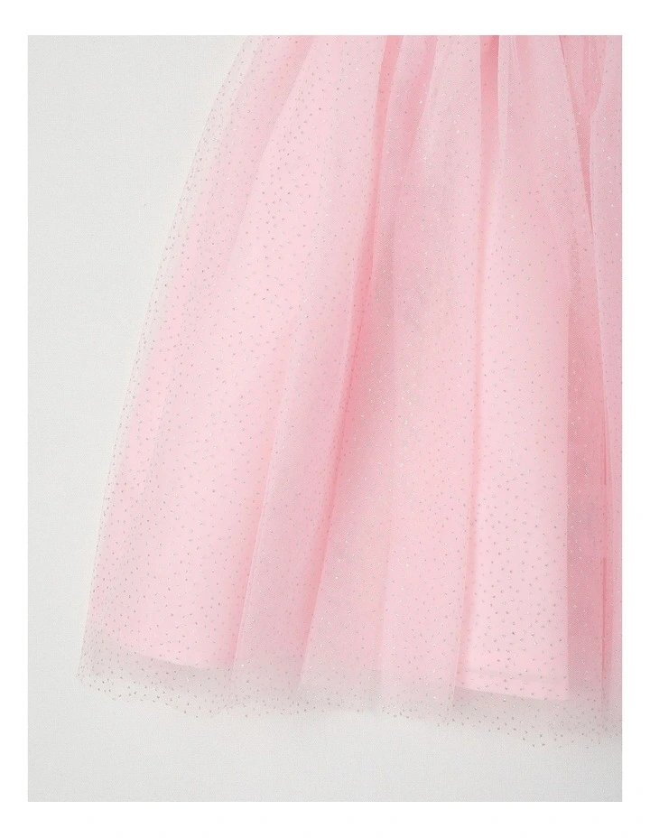 Barbie Sleeveless V Neck Dress in Pearl image 4
