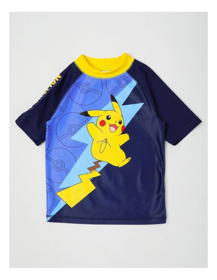 Pokemon Swimwear Set in Navy image 1