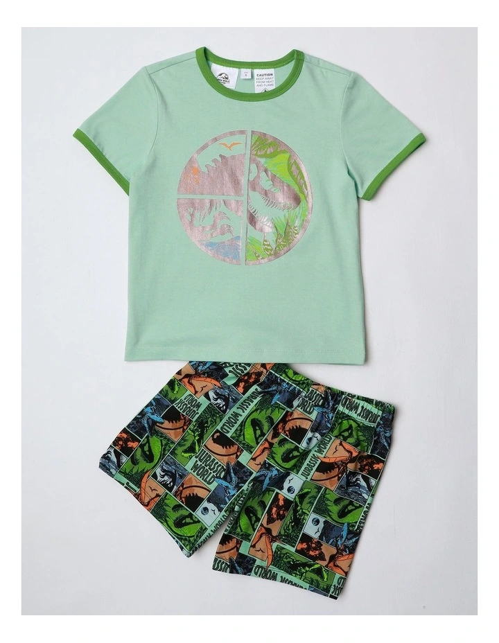 Jurassic World Logo Pyjama Seafoam image 2