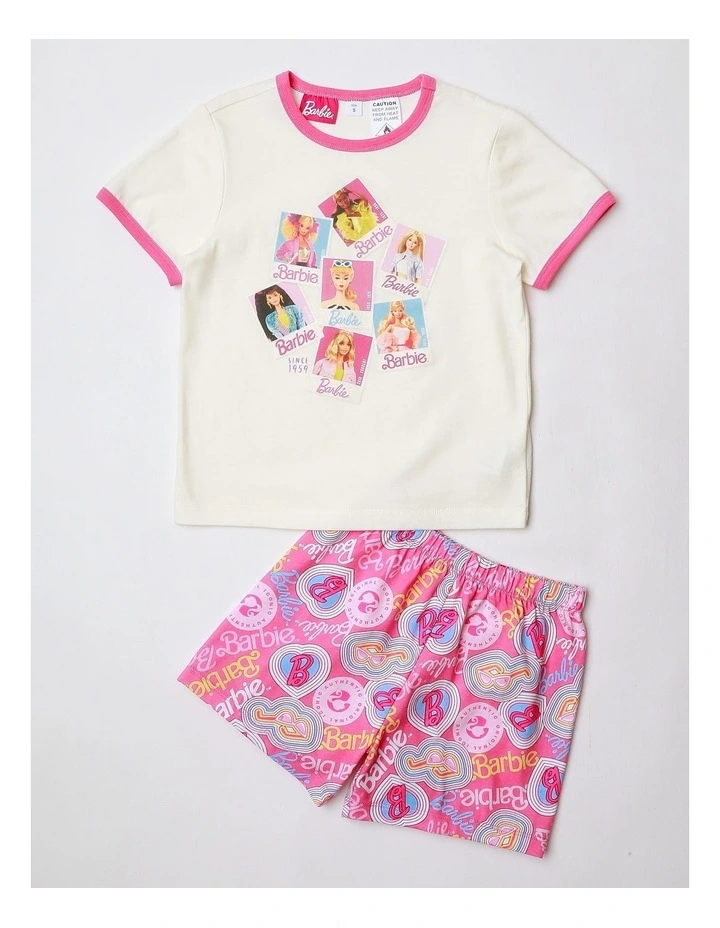 Polaroid Button Up Pyjama in Pink image 2