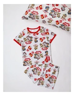 Paw Patrol Fire Rescue Pyjama in Grey Marle
