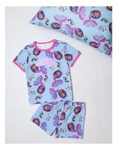 Gabby's Dollhouse Mercat Pyjama in Bluestone