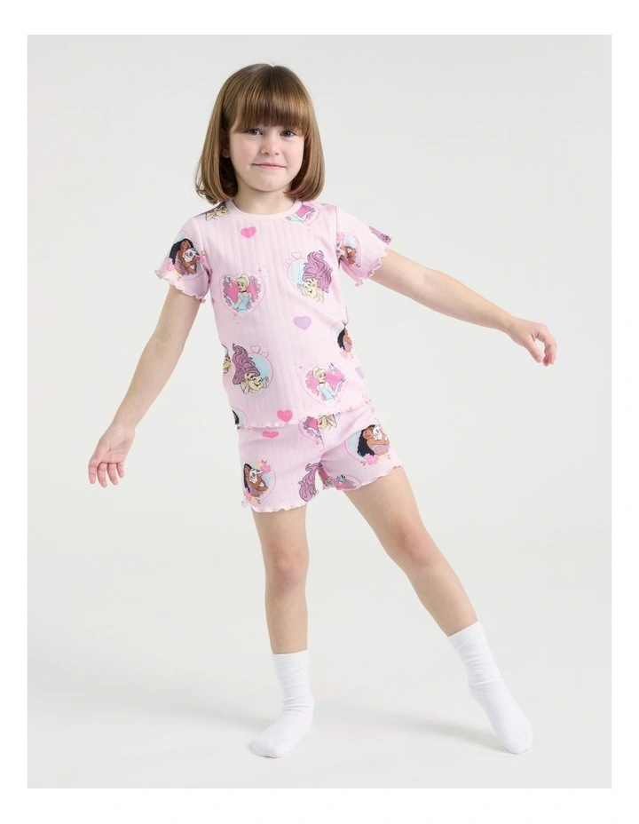 Disney Princess Heart Pyjama in Pink image 2