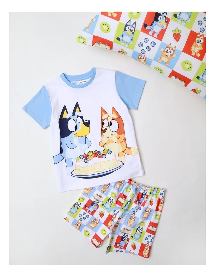 Bluey Pavlova Pyjama With A Pillowcase Multi image 1