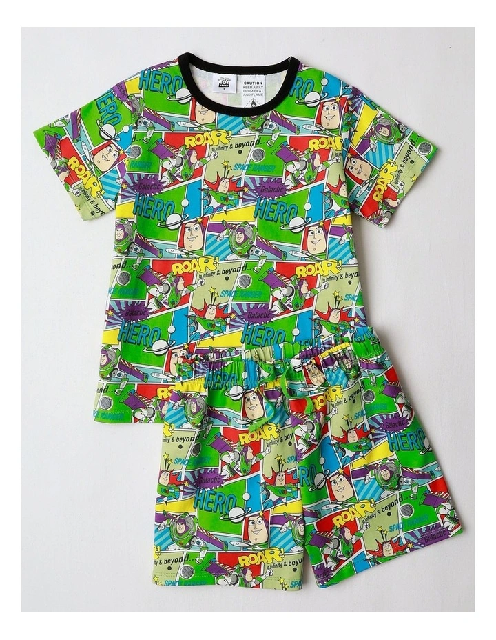 Disney Buzz Comic Pyjama With A Pillowcase Multi image 2