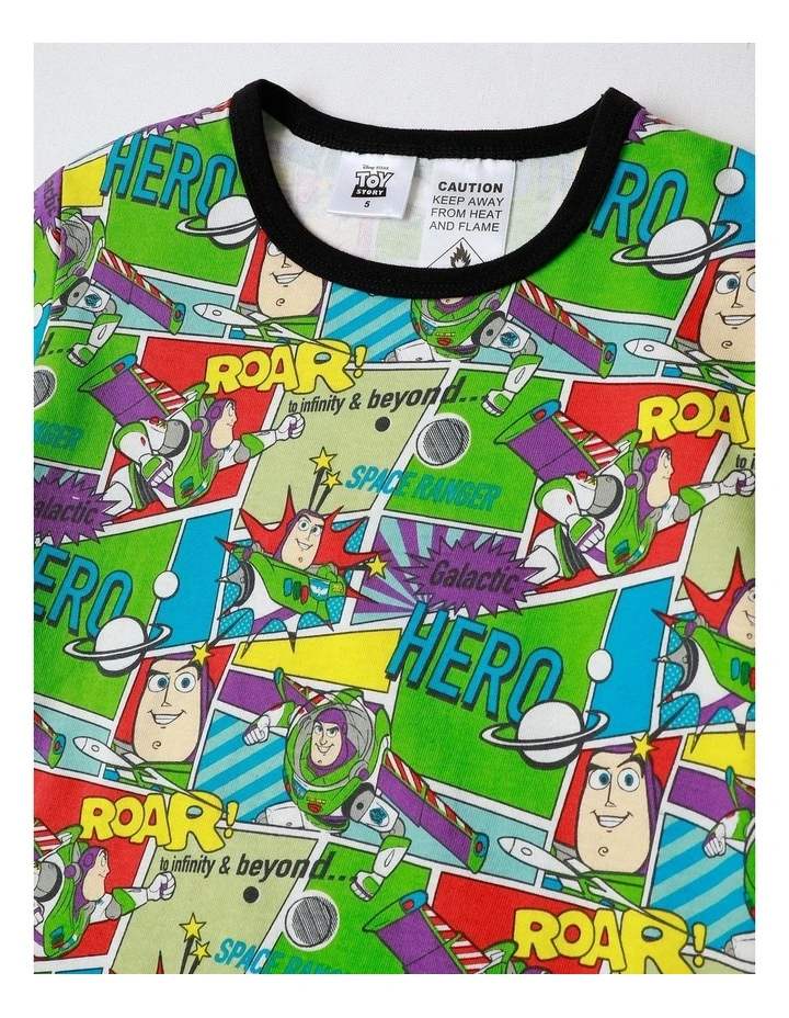 Disney Buzz Comic Pyjama With A Pillowcase Multi image 3