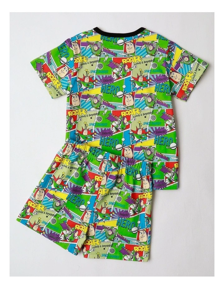 Disney Buzz Comic Pyjama With A Pillowcase Multi image 4