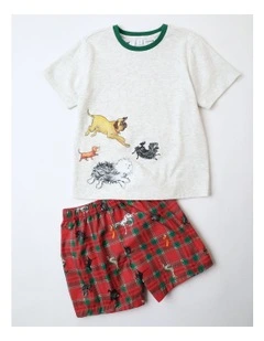 Hairy Macleary & Friends PJ Set Pyjama in Grey Marle