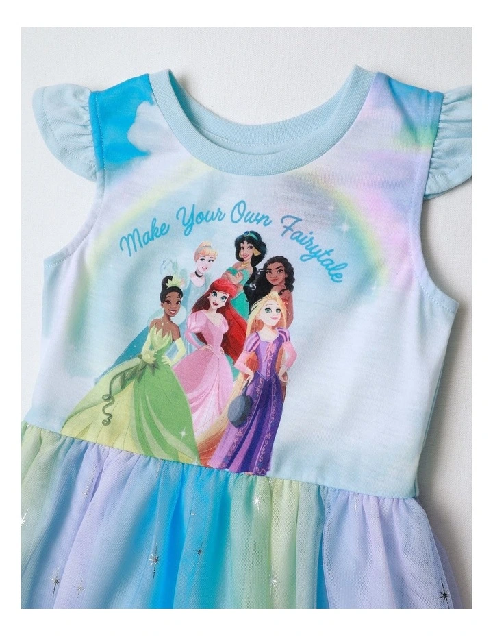 Disney Princess Tulle Nightie With A Pillowcase Rainbow image 4