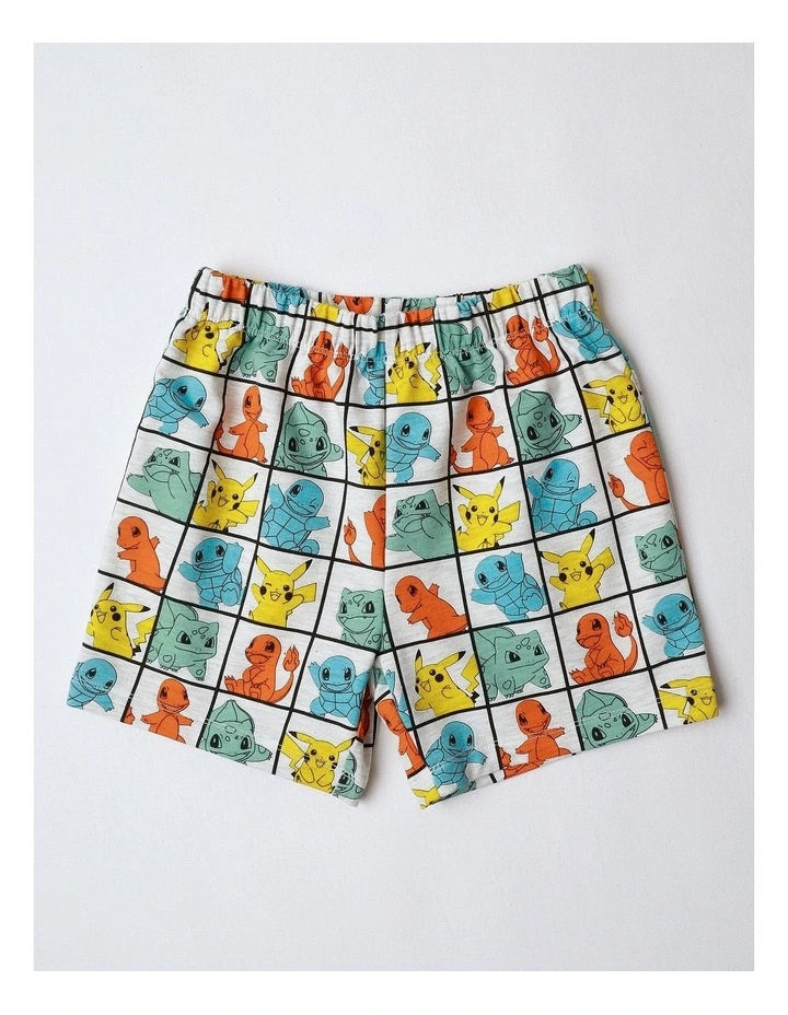 Pokemon Character Pyjama With A Pillowcase in Grey Marle image 4