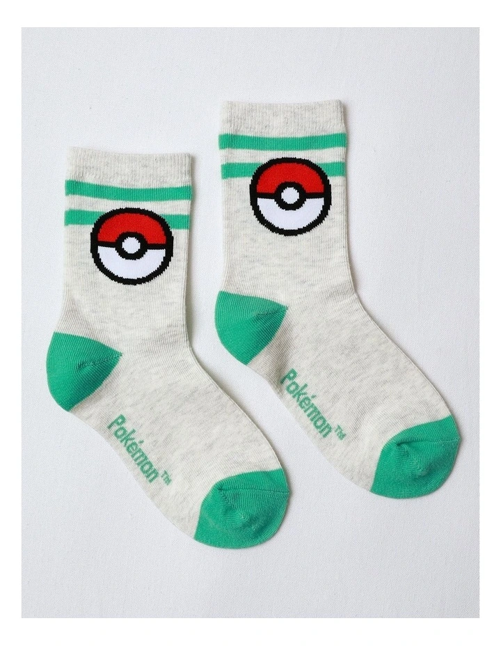 Pokemon Character Pyjama With A Pillowcase in Grey Marle image 5