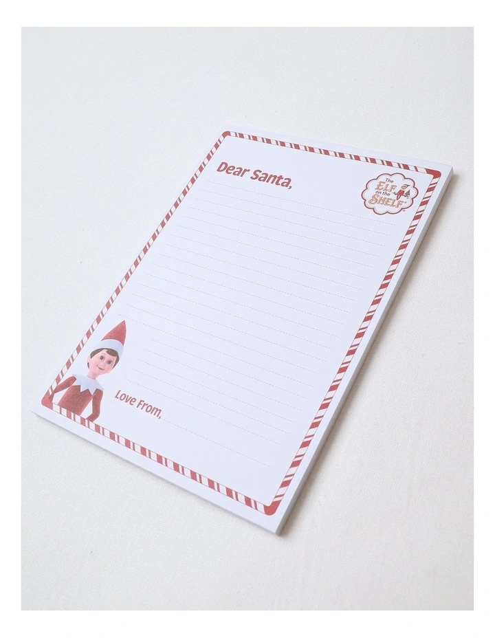 Elf On The Shelf Character Pj Set Pyjama With A Notepad in Blue image 5