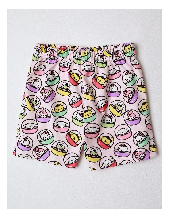 Hello Kitty Vending Machine Pyjama With Socks in Light Pink image 4