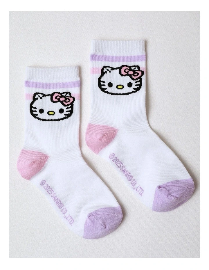 Hello Kitty Vending Machine Pyjama With Socks in Light Pink image 5