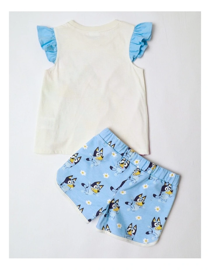 Bluey Rainbow T-Shirt & Shorts Set Multi image 3