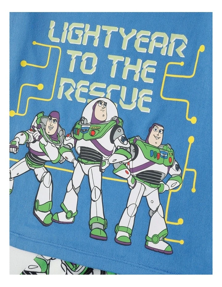 Toy Story Buzz Cosy Knit PyjamaWith Socks in Blue image 3