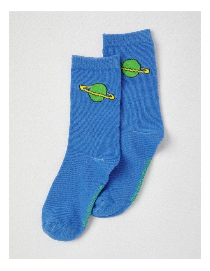 Toy Story Buzz Cosy Knit PyjamaWith Socks in Blue image 6