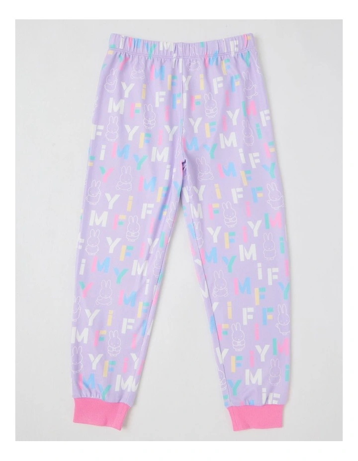 Miffy Cosy Knit Pyjama With Socks in Lilac image 5