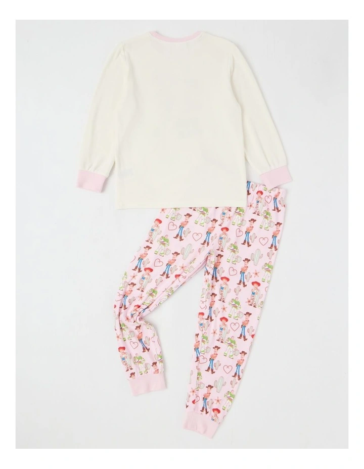 Jessie Cosy Knit Pyjama With Socks in Mulitcolour image 2