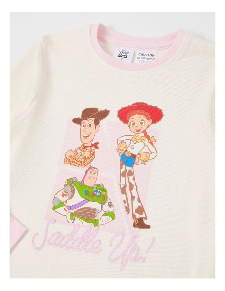 Jessie Cosy Knit Pyjama With Socks in Mulitcolour image 3