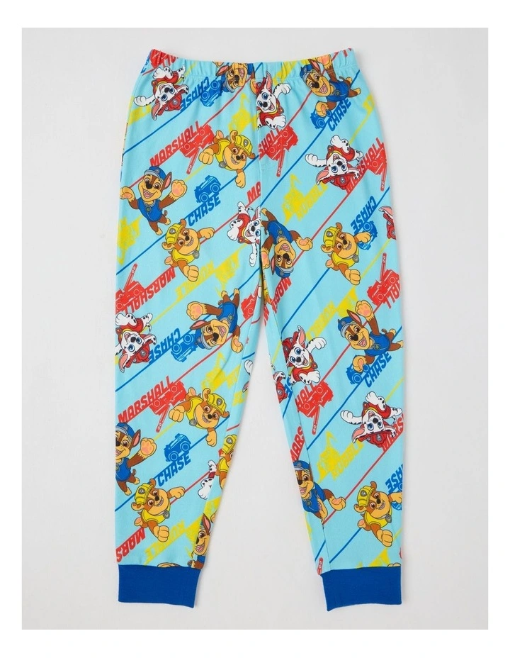 Cosy Knit Pyjama with Socks in Blue image 5