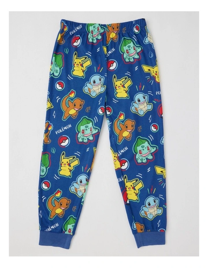Pokemon Cosy Knit Pyjama With Socks in Bright Blue image 5
