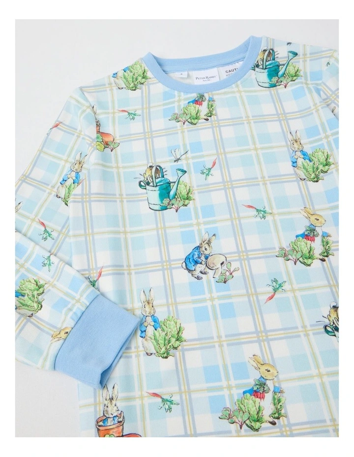 Cosy Knit Pyjama With Socks in Multicolour image 3