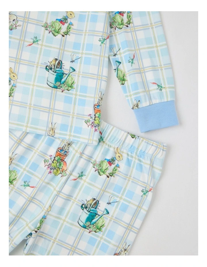 Cosy Knit Pyjama With Socks in Multicolour image 6