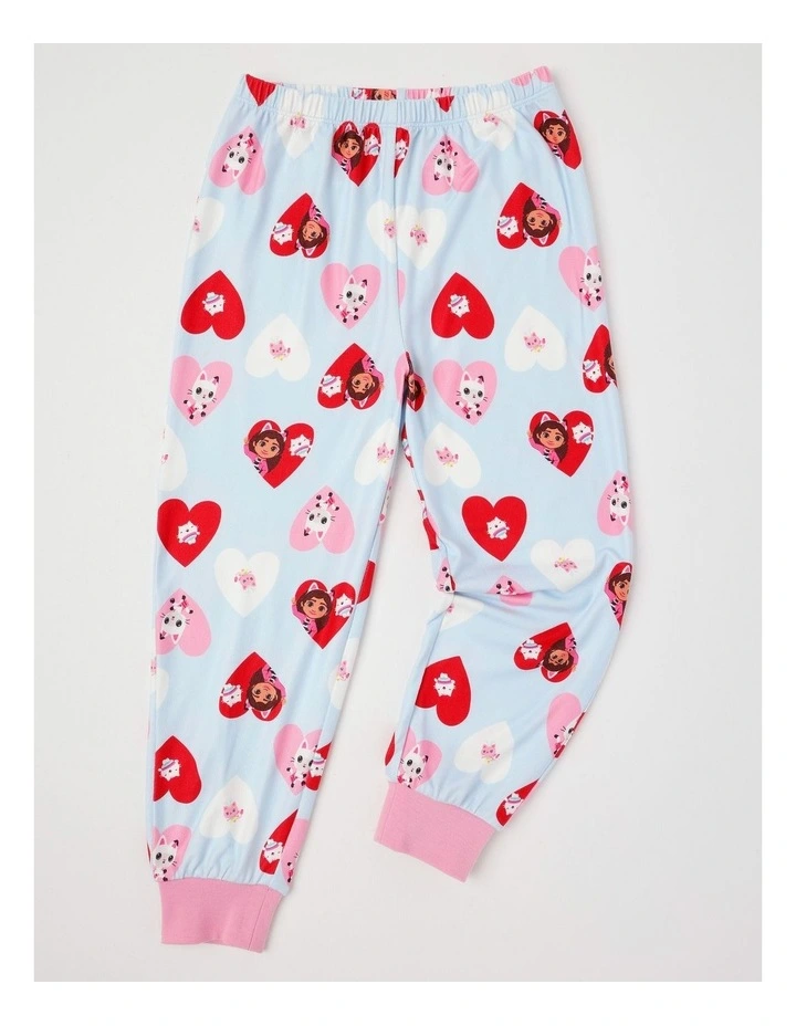 Cosy Knit Pyjama With Socks in Baby Blue image 5