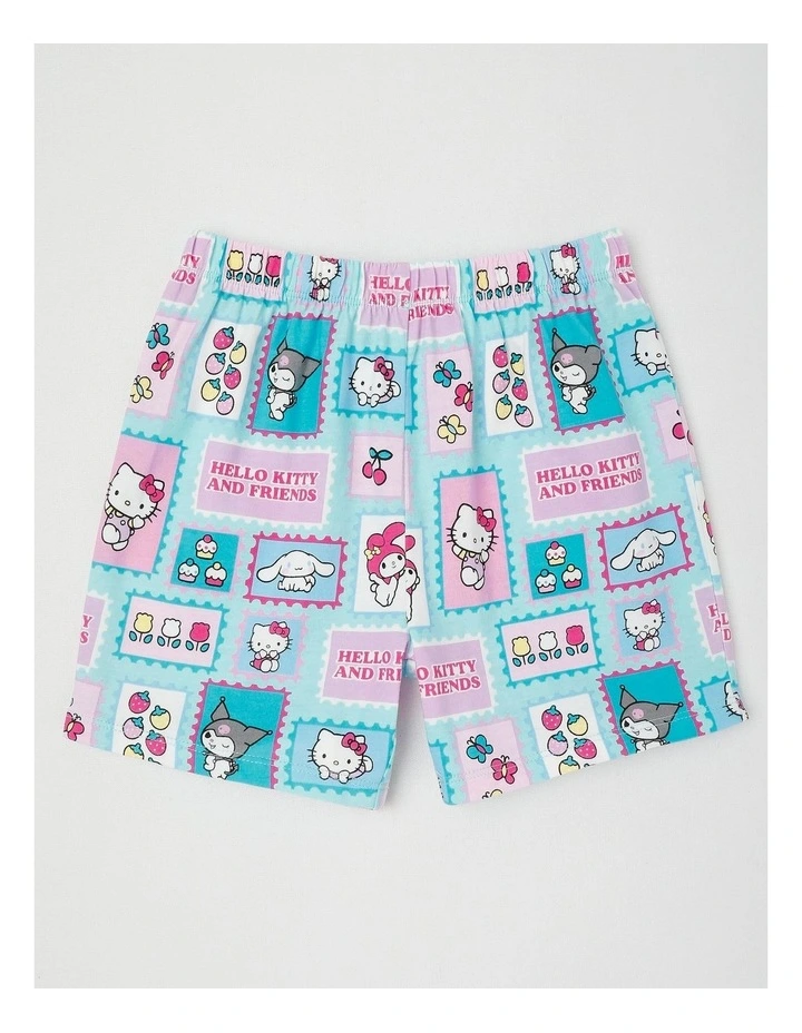 Hello Kitty Stamp Pyjama With A Pair Of Socks Multi image 5