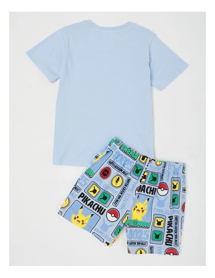 Pokemon Pikachu Pyjama With Socks in Arctic Blue image 3