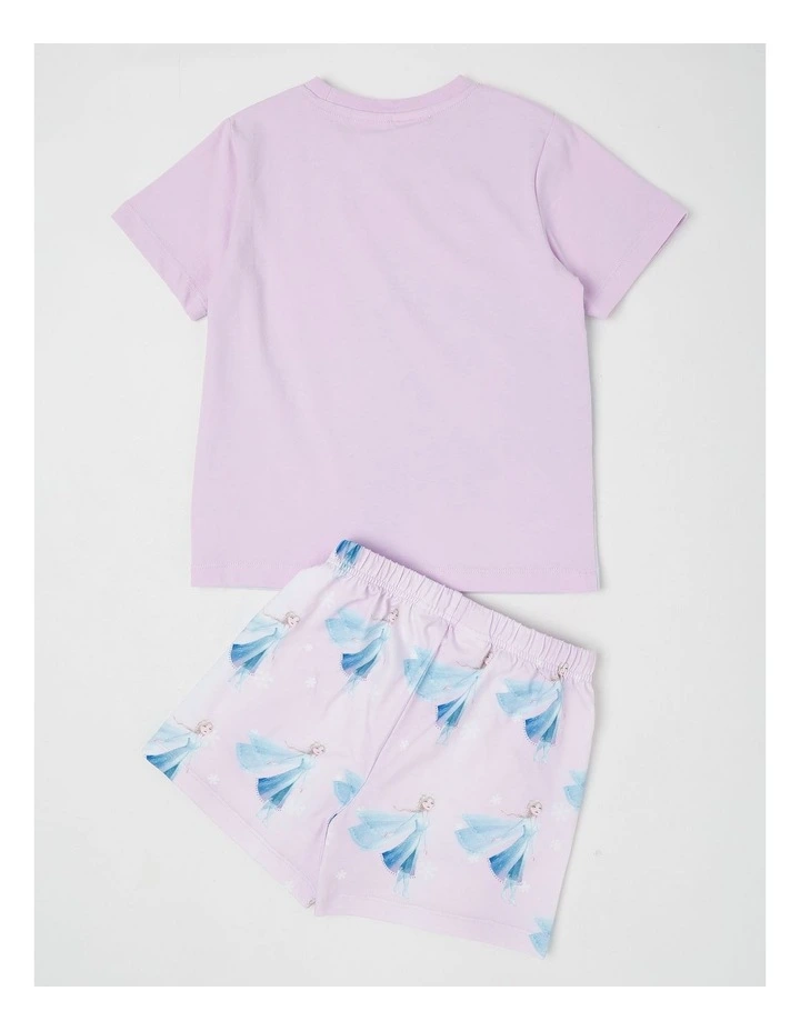 Frozen Snowflakes Pyjamas With A Pillowcase Lilac image 3
