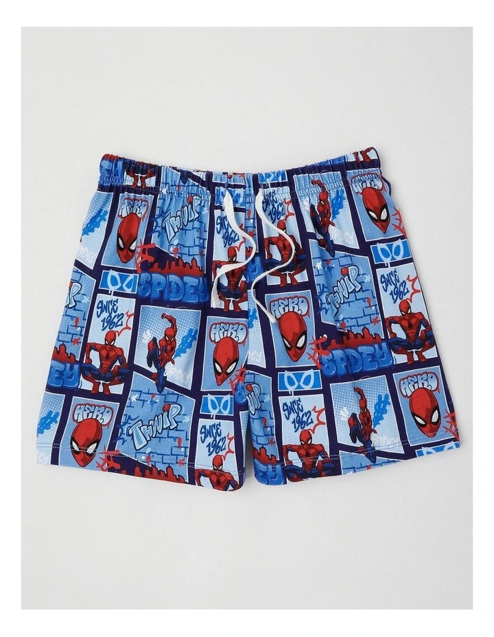 Spiderman Comic Pyjamas with A Pillowcase in Assorted image 6